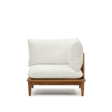 Vista Frontal Sillón Modular Rinconero Madera Portitxol