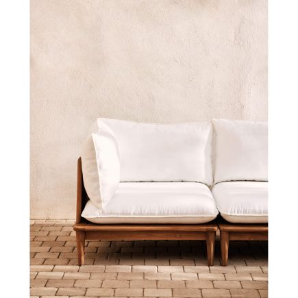 Foto en Ambiente Terraza Sillón Modular Rinconero Madera Portitxol