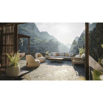 Foto en Ambiente Terraza Sillón de Exterior Lounge Chair Dala