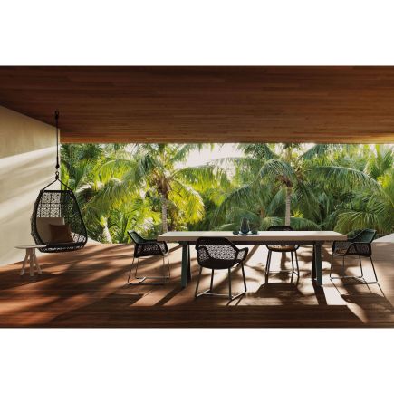 Foto en Ambiente de Sillón Comedor de Fibra de Castaño ‘Maia’