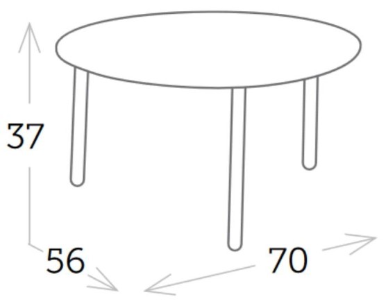 Lantana' Outdoor Coffee Table