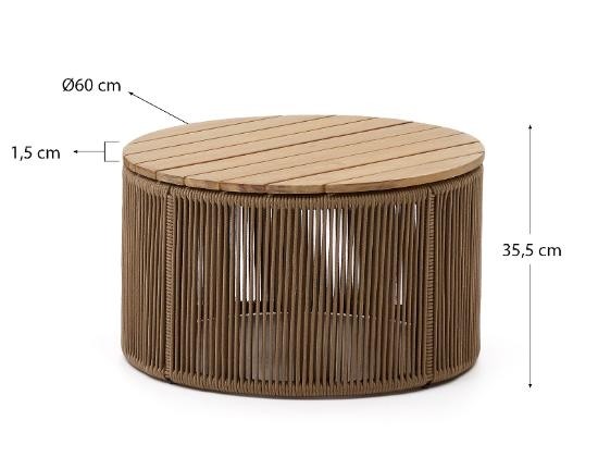 Outdoor Coffee Table Ø60 'Dandara''