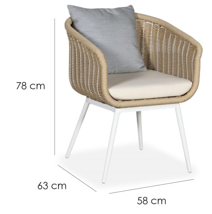 Outdoor Dining Armchair 'Finn'