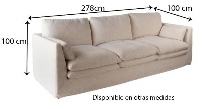 Sofá Tapizado ‘Zanele’