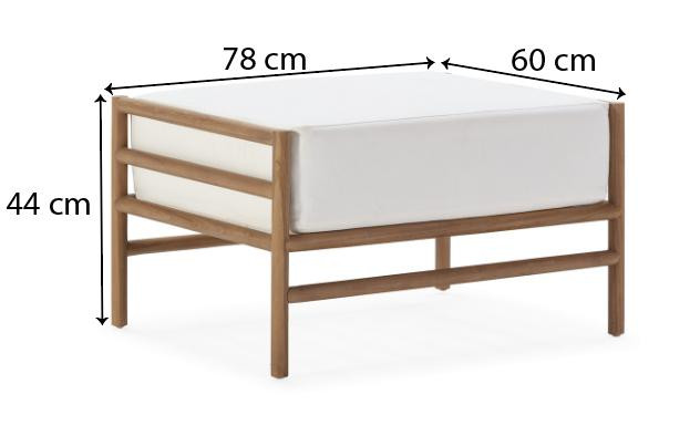 Reposapiés de Exterior ‘Zack’