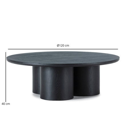 Round Coffee Table 'Wojciech'