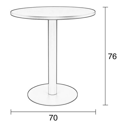 Metsu 'Bisto' table