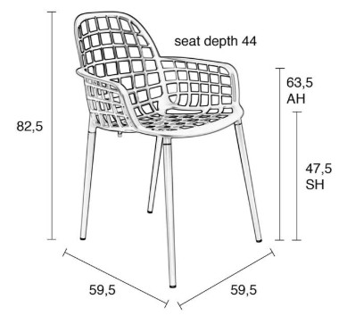 Outdoor Armchair 'AlbertKuip'