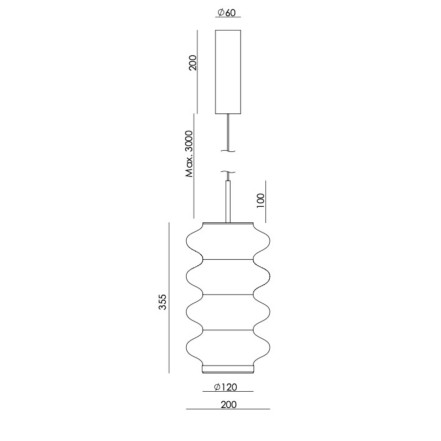 Lámpara Colgante ‘Metivier’