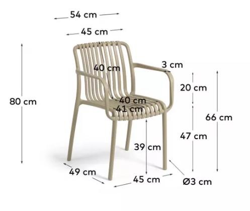 Silla de Exterior ‘Isabellini’