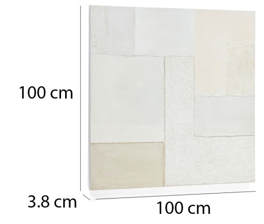 Abstract Canvas 'Pineda'