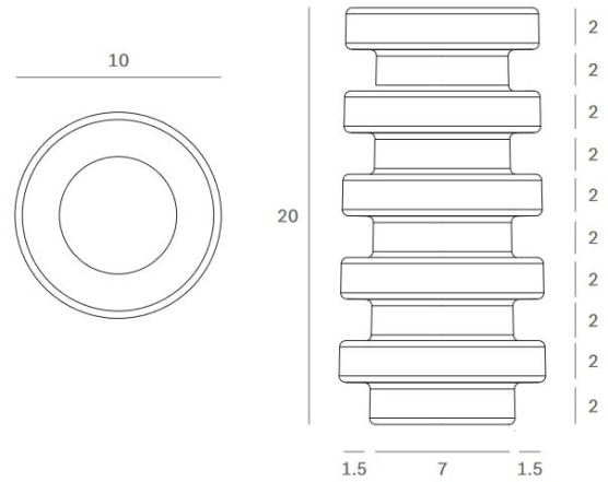 Objeto Decorativo ‘Pisa’