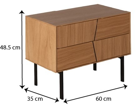 Bedside Table 'Gin